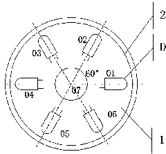 Learning-type wireless-to-infrared universal forwarding device and work method thereof