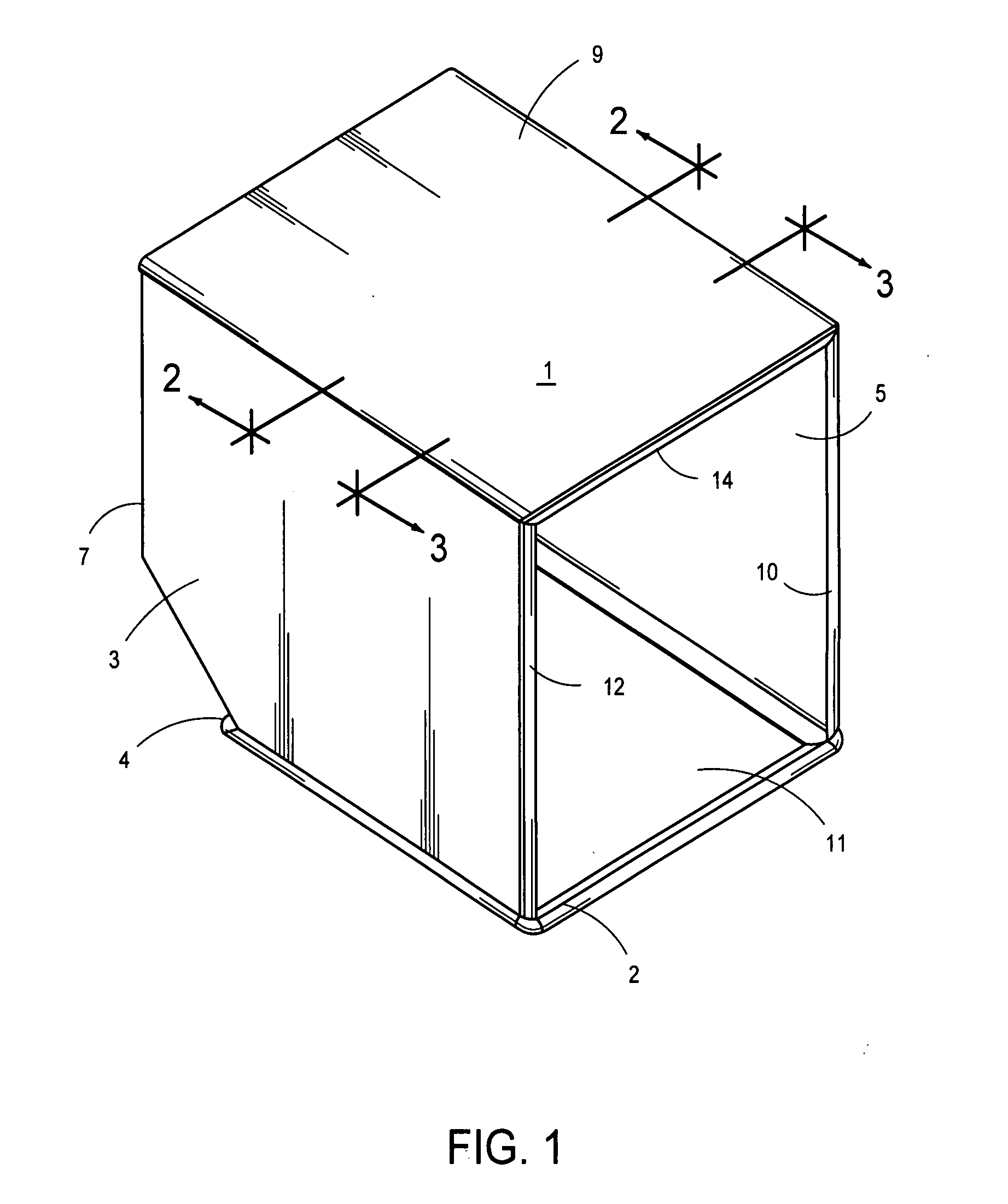 Method of thermoforming fiber reinforced thermoplastic sandwich panels, thermoformed articles, and modular container structure assembled therefrom