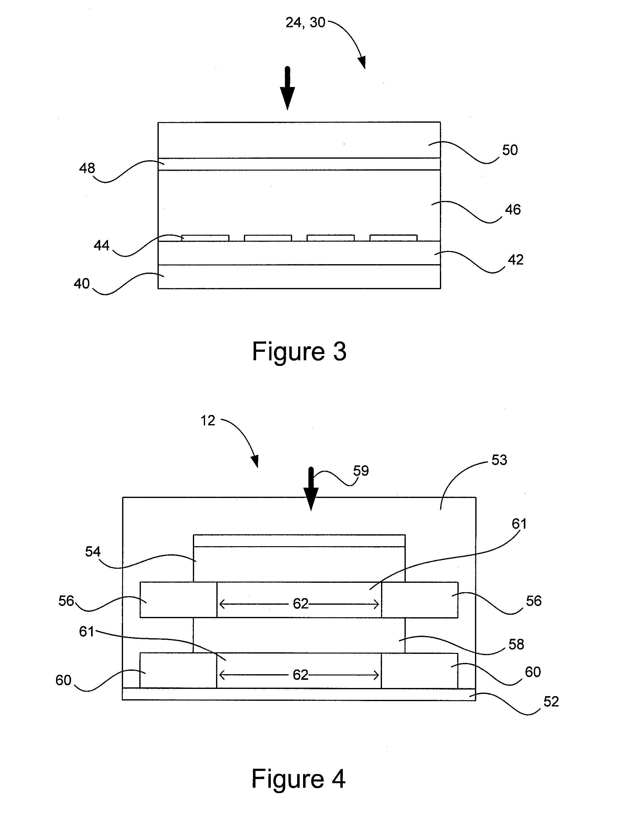 Multi-layer flat panel x-ray detector