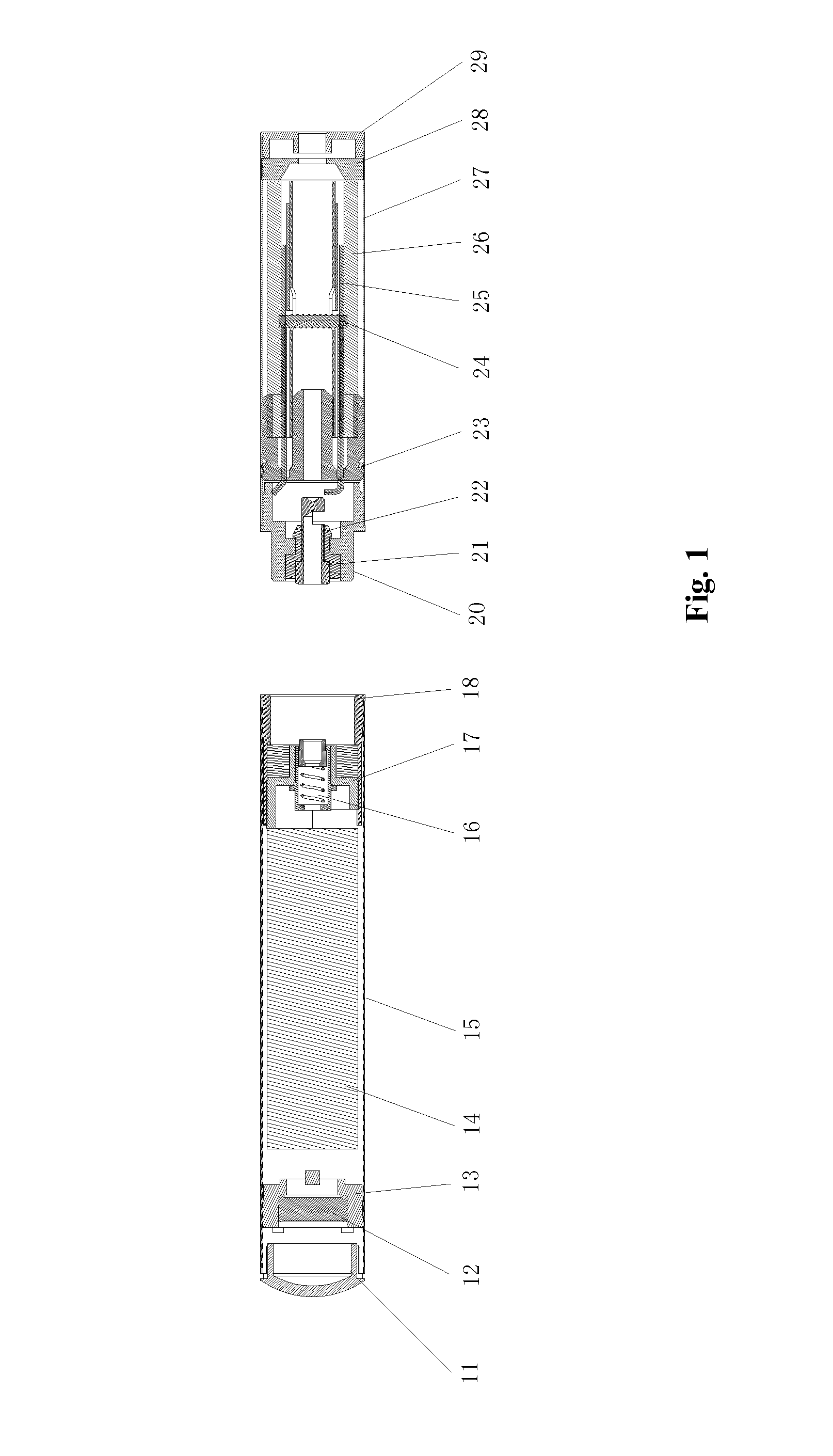 Electronic cigarette set, electronic cigarette and battery assembly thereof