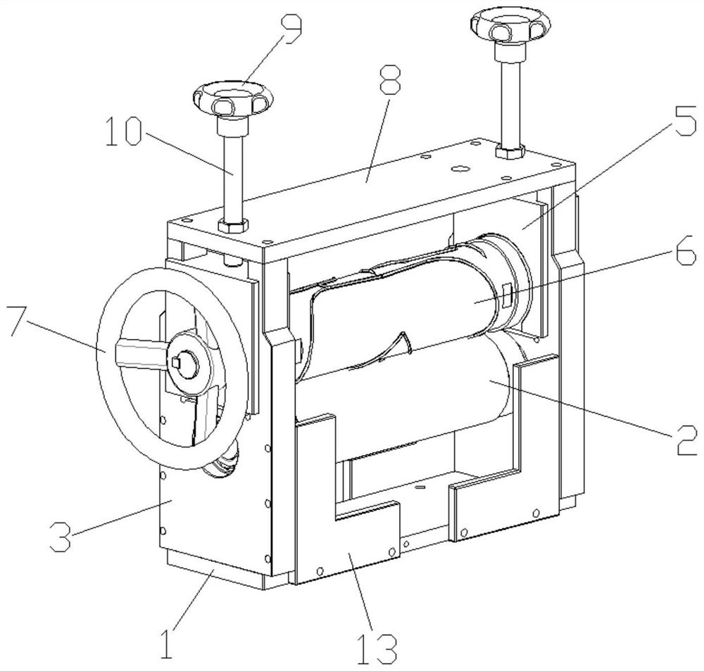 Mask cutting die detection device