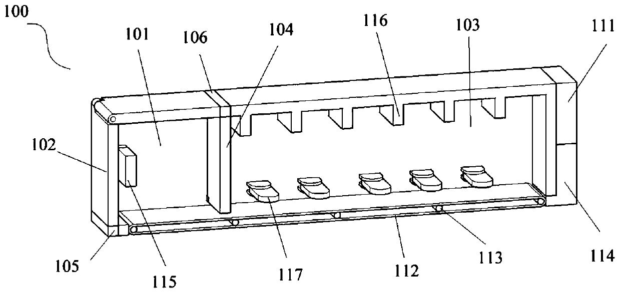 Grid cabinet automatic vending device