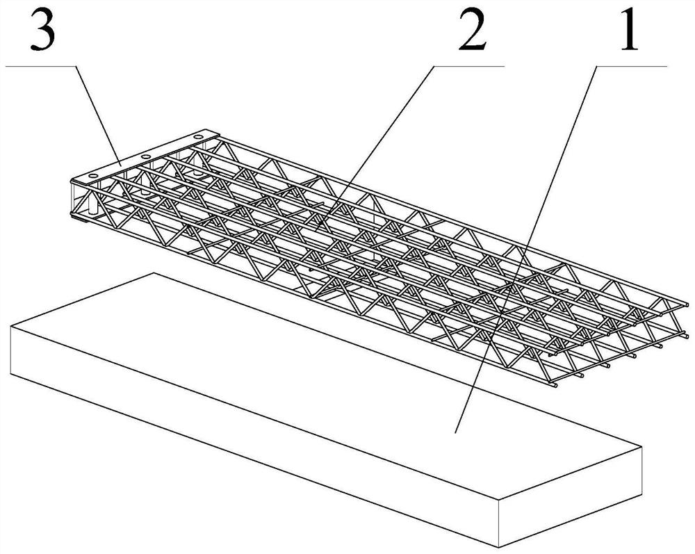 Manufacturing method of fabricated floor slab with connecting members