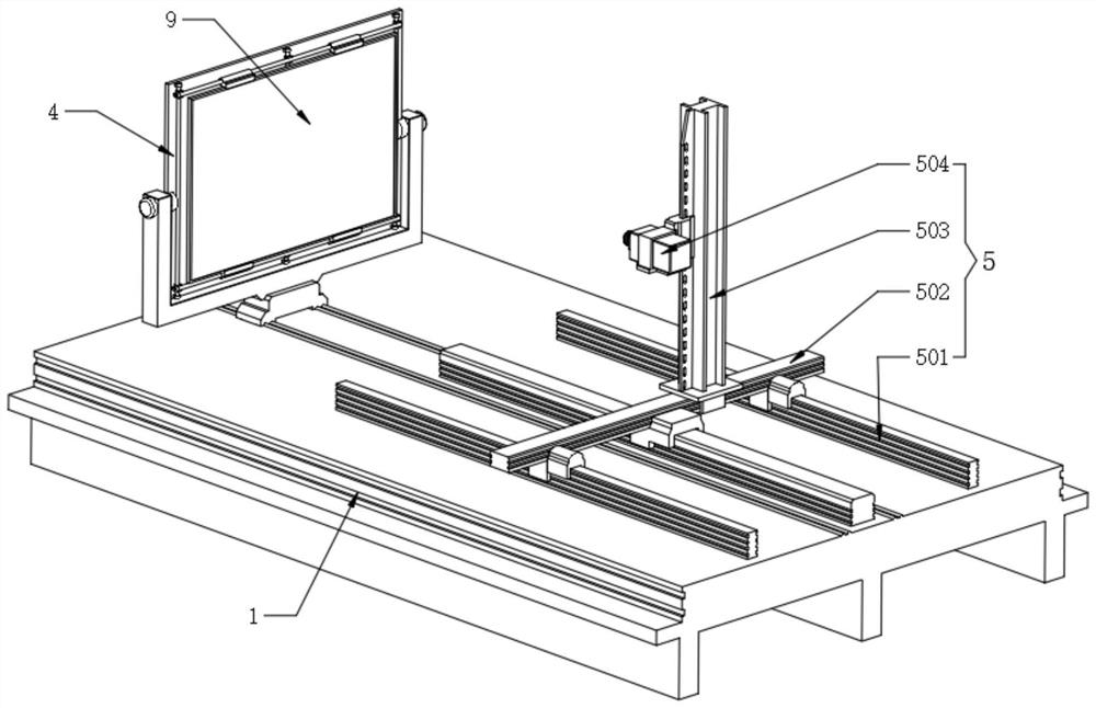 Digital television cathode ray tube screen display dead pixel detection method