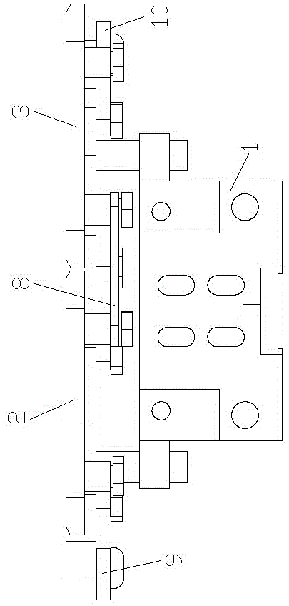 Sinker triangle structure for adjustable and energy-saving sinker device of single-double system flat knitting machine