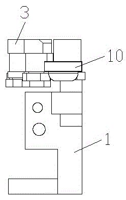 Sinker triangle structure for adjustable and energy-saving sinker device of single-double system flat knitting machine