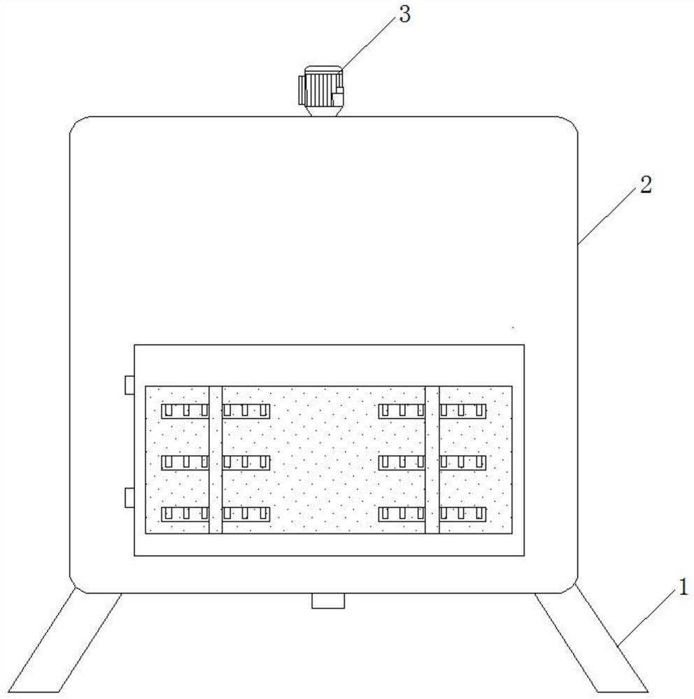 Drying device for beam splitter prism processing