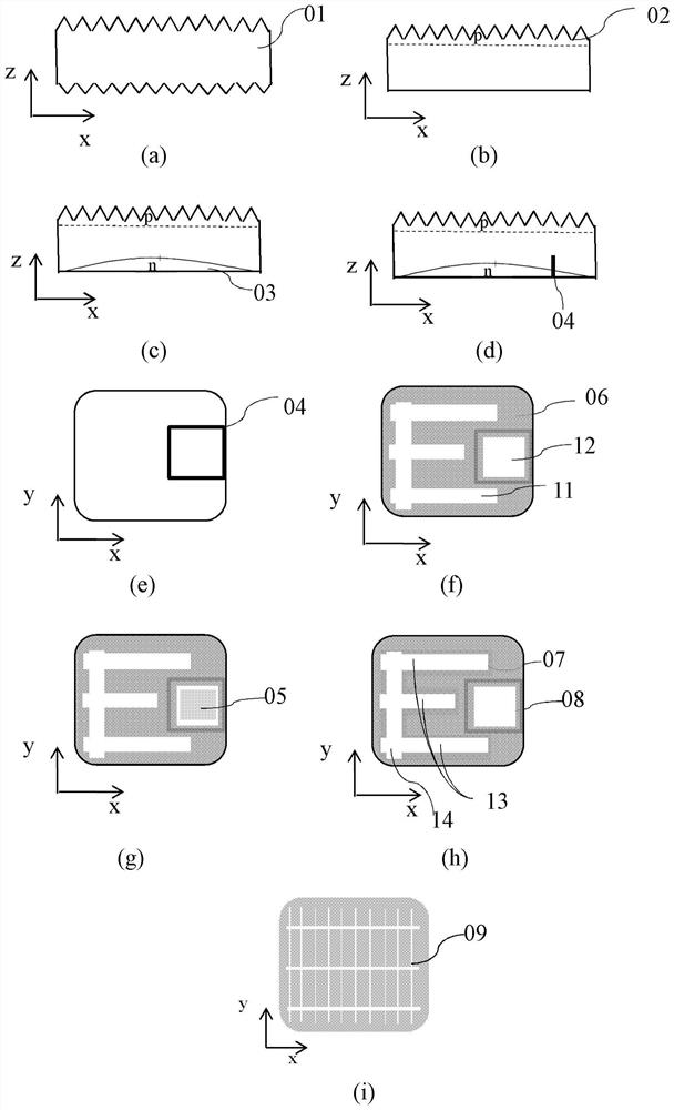 Integrated structure of graphene bypass diode and crystalline silicon solar cell and preparation method