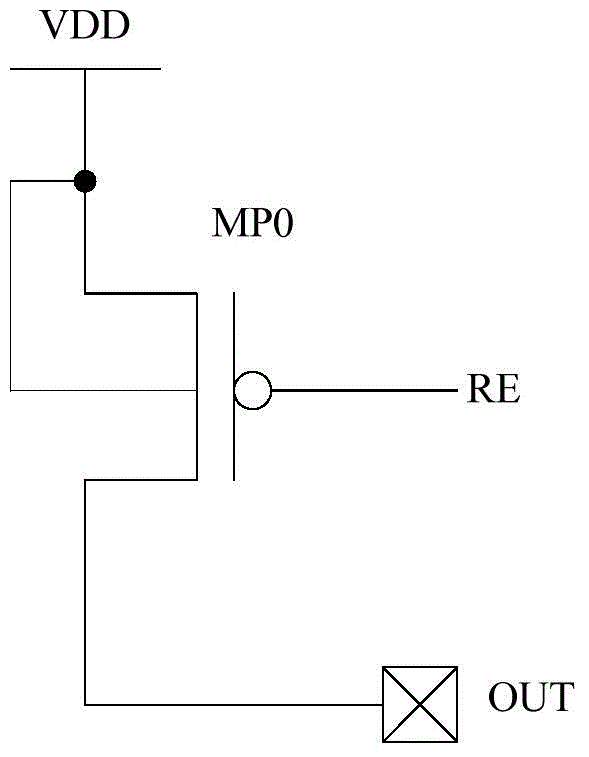 Pull-up resistor circuit