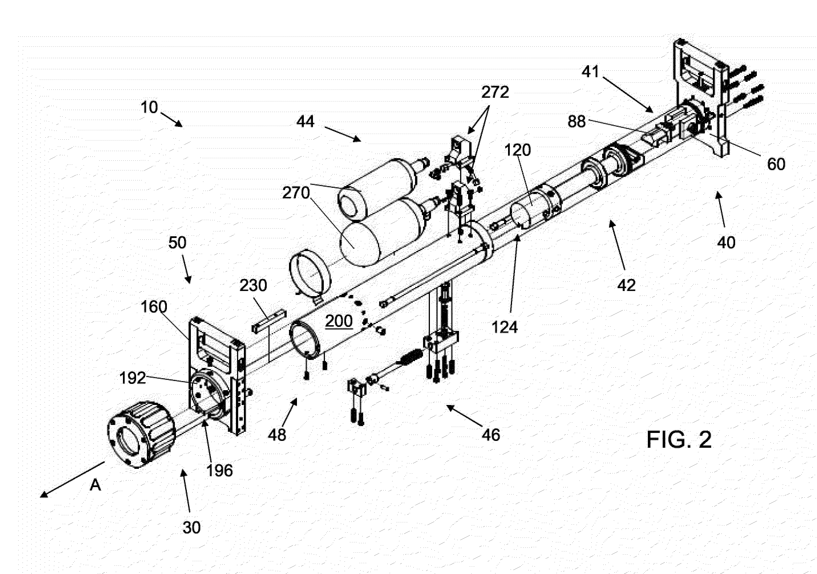 Pneumatically Powered Impact Device and Method