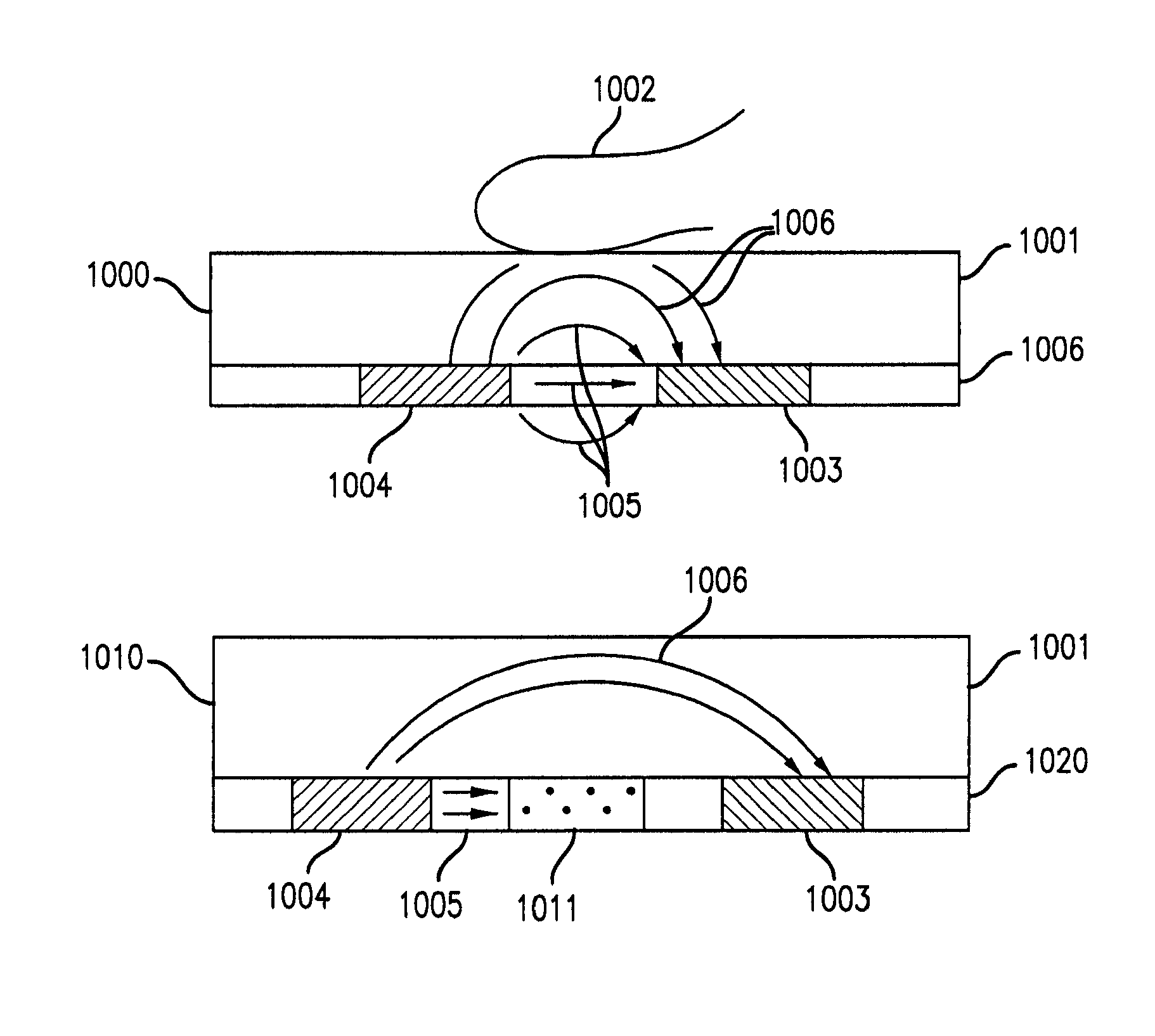 Integrated in-plane switching display and touch sensor