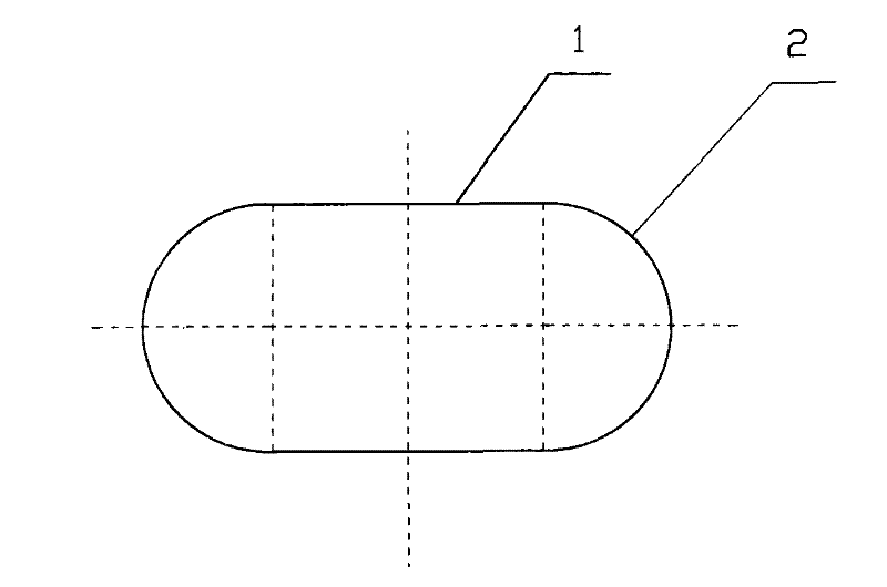 Method for manufacturing steel pattern plate of taper-end concrete pier
