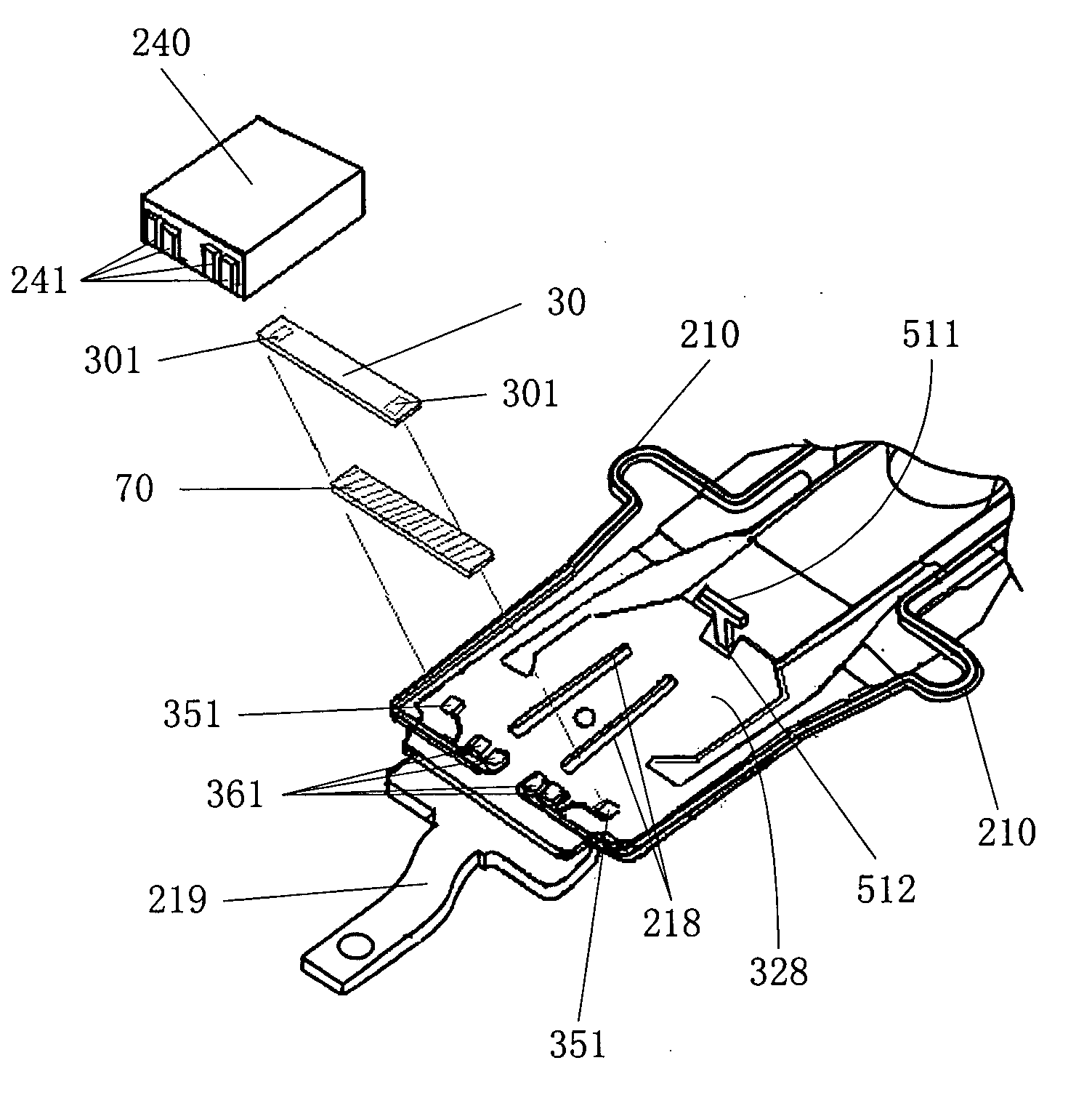 Head gimbal assembly with flying height controller, disk drive unit using the same, and flying height adjusting method and system thereof