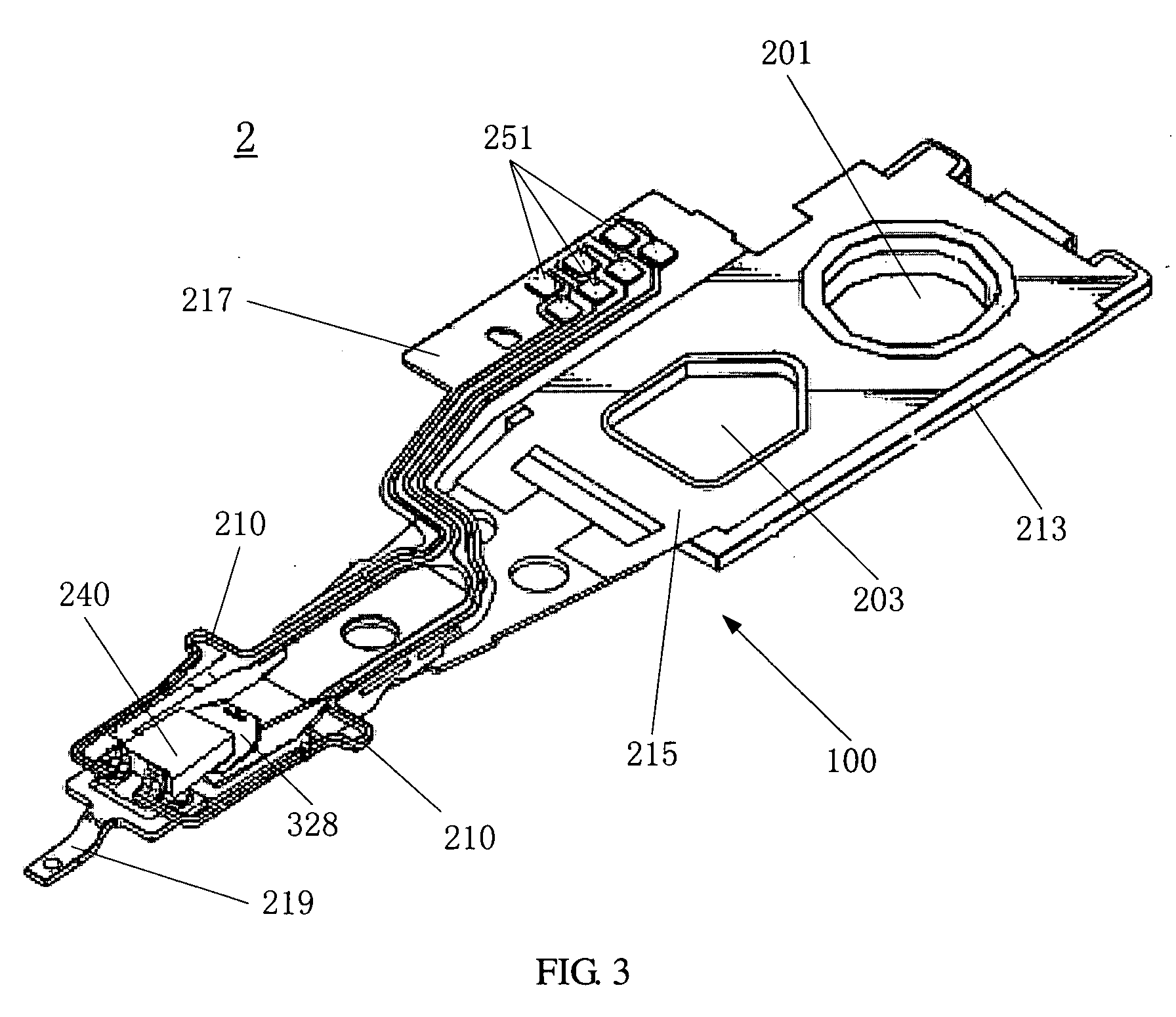 Head gimbal assembly with flying height controller, disk drive unit using the same, and flying height adjusting method and system thereof