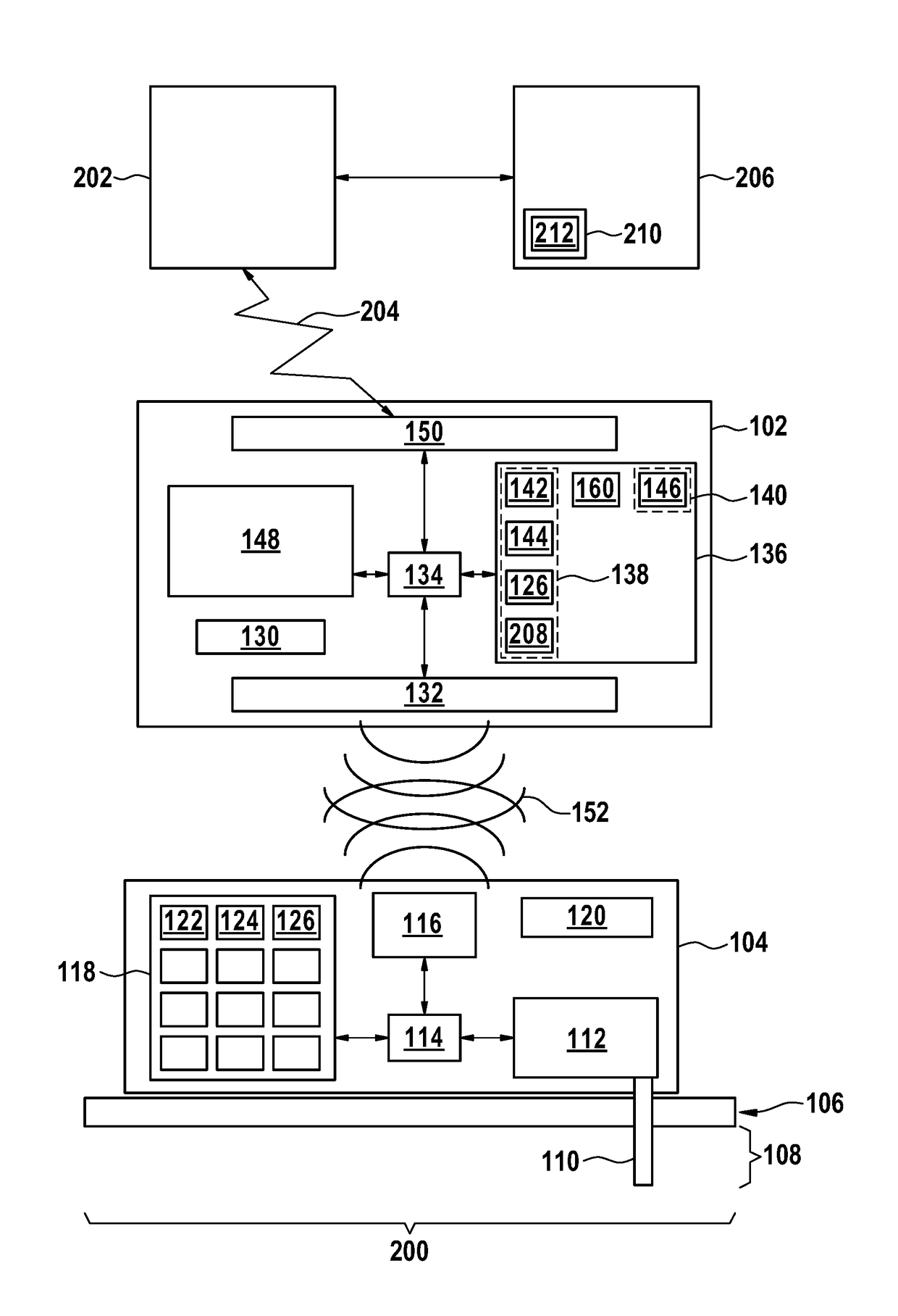 Measurement system for measuring the concentration of an analyte with a subcutaneous analyte sensor