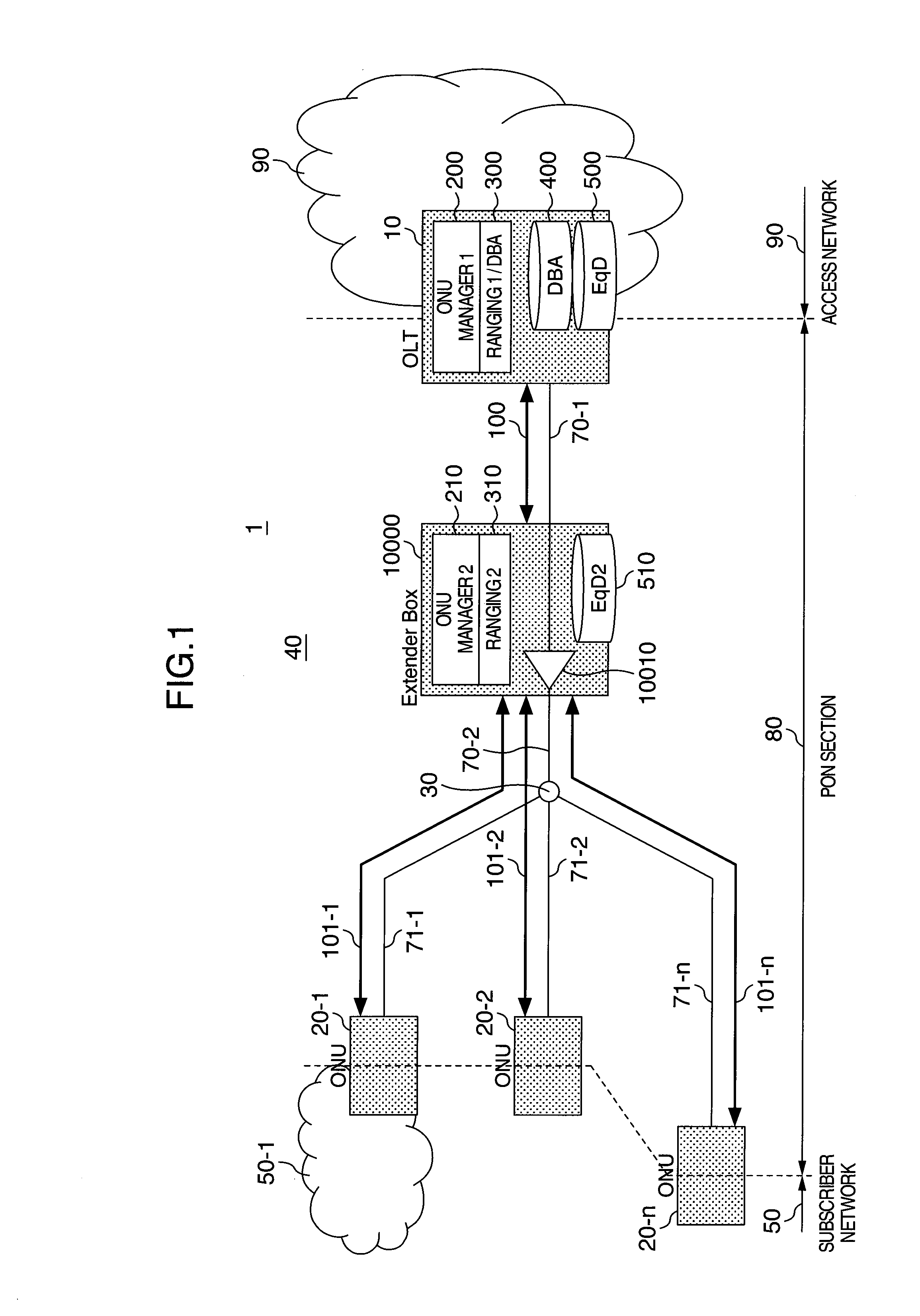 Optical communication system and method for operating the same