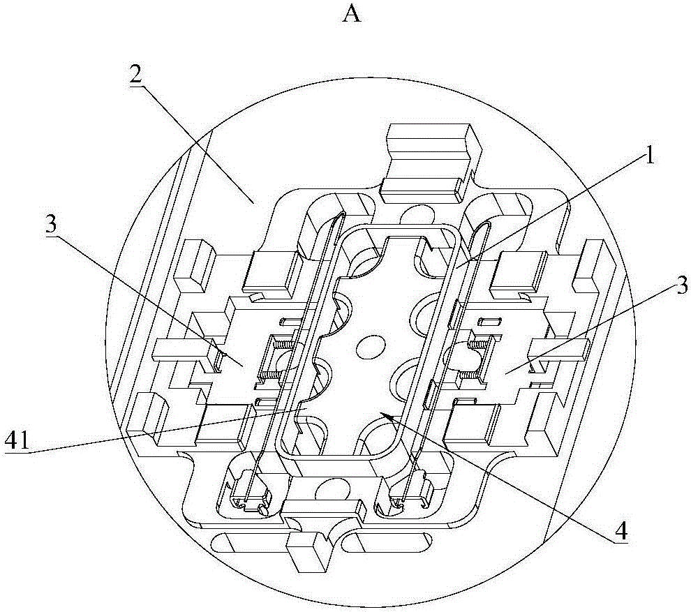 Voice coil locating and correcting fixture and vibration assembly assembling process
