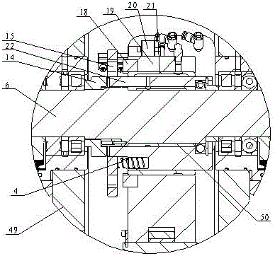 Crank connecting rod transmission mechanism capable of adjusting eccentric distance and main transmission system of punch press