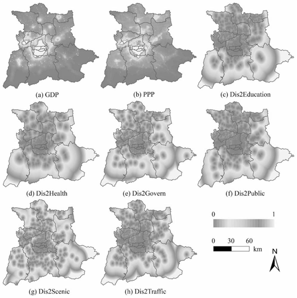 Urban expansion simulation prediction method integrating firefly algorithm and cellular automaton