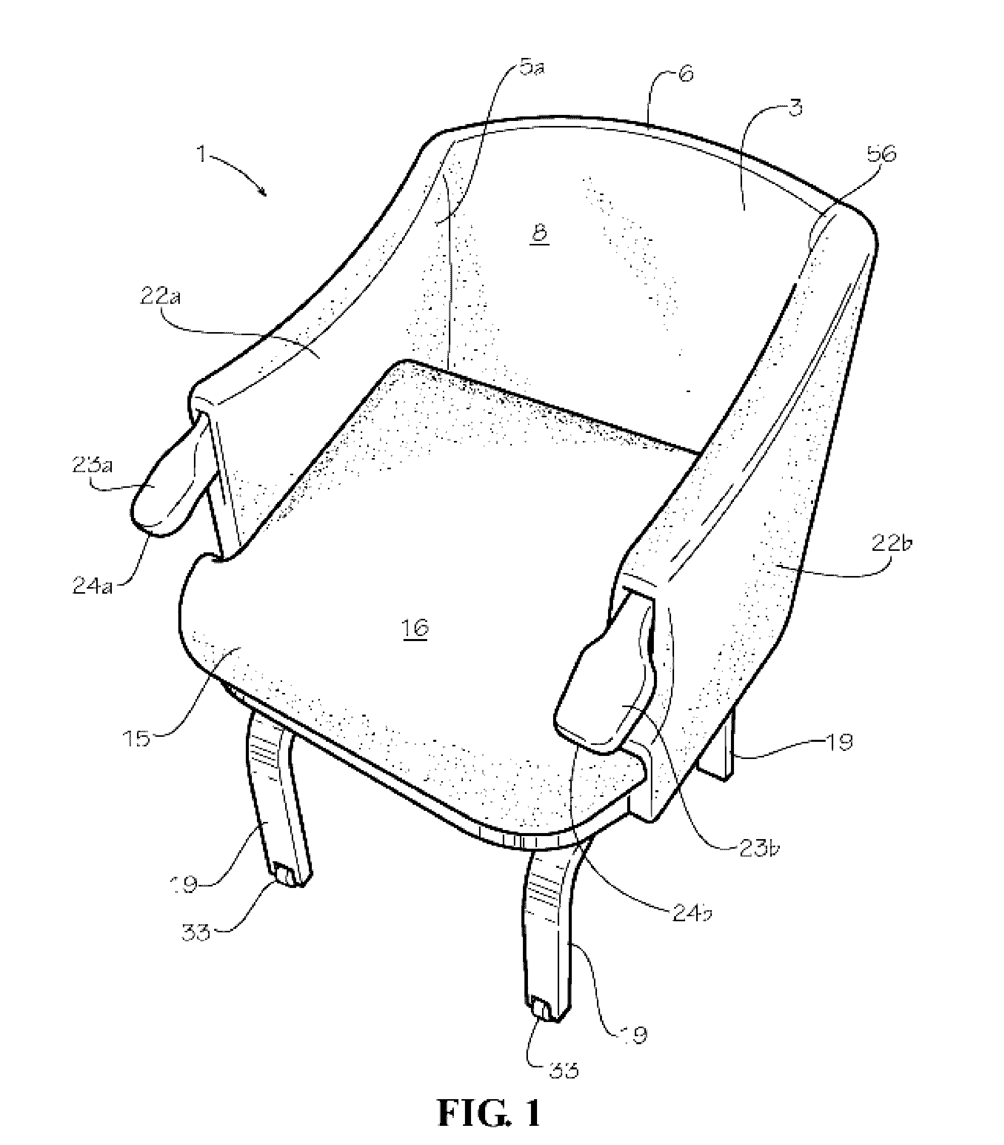 Lift-assist chair