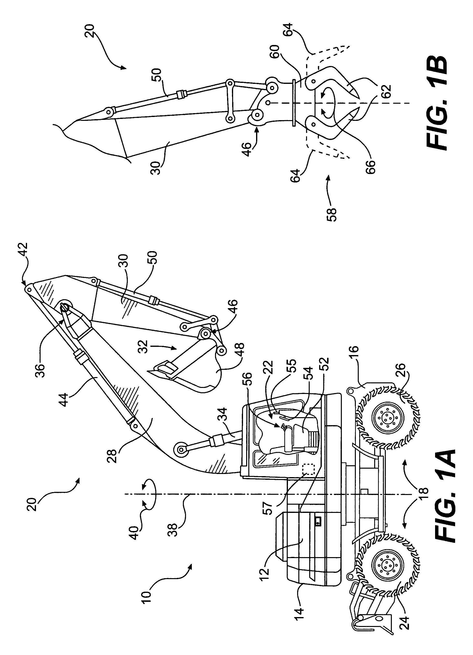 Steering system with joystick mounted controls