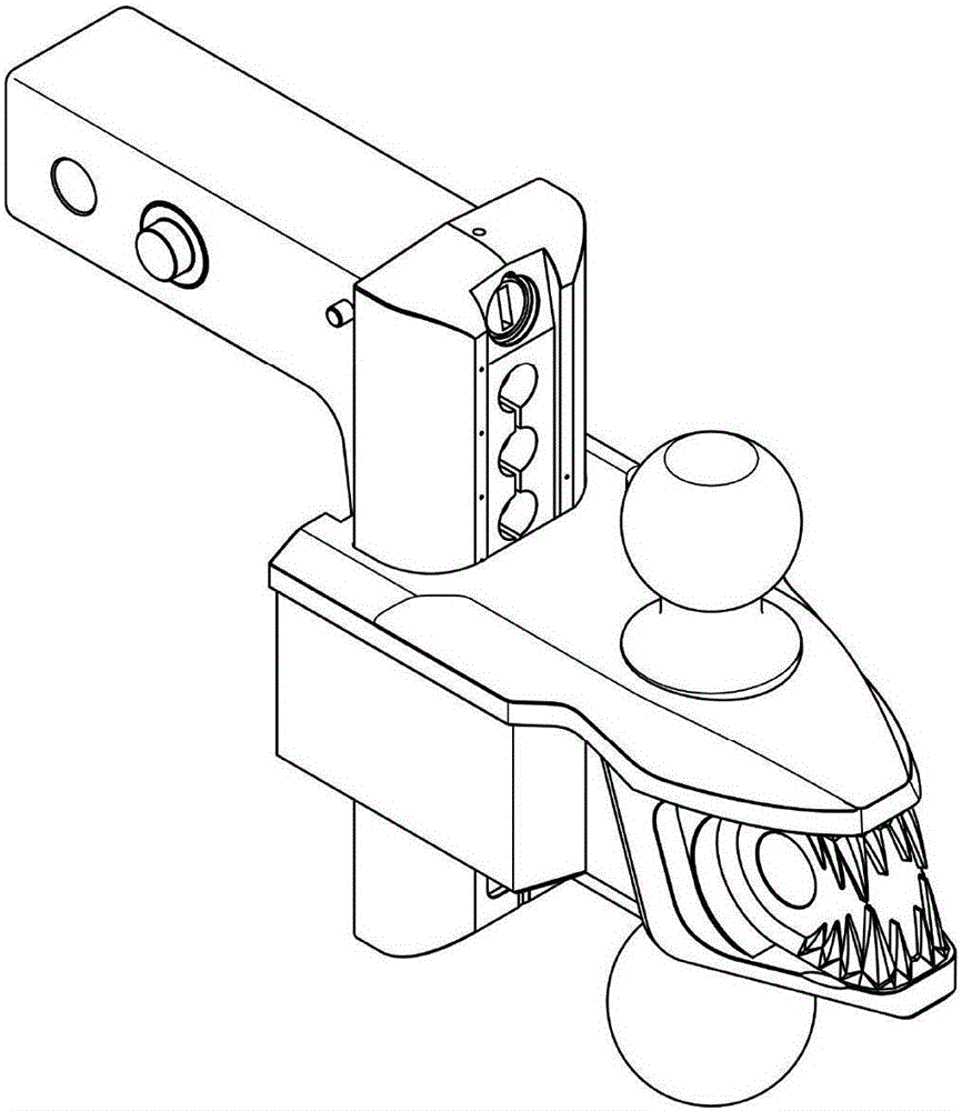 Trailer arm assembly