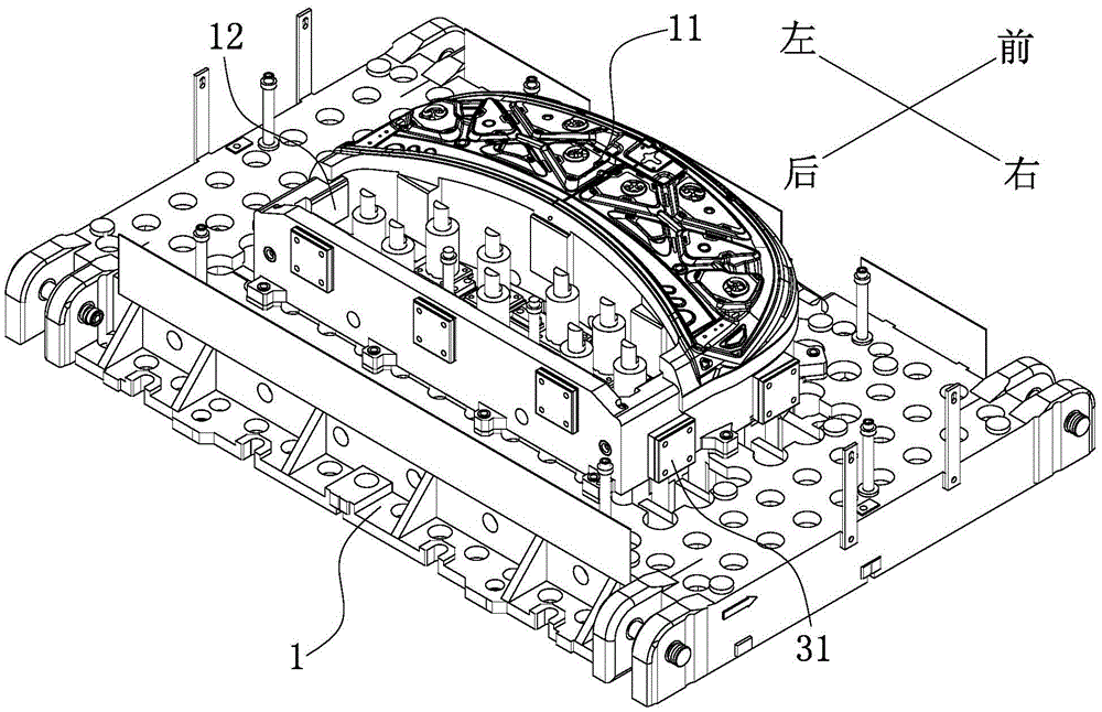 Die structure and drawing method