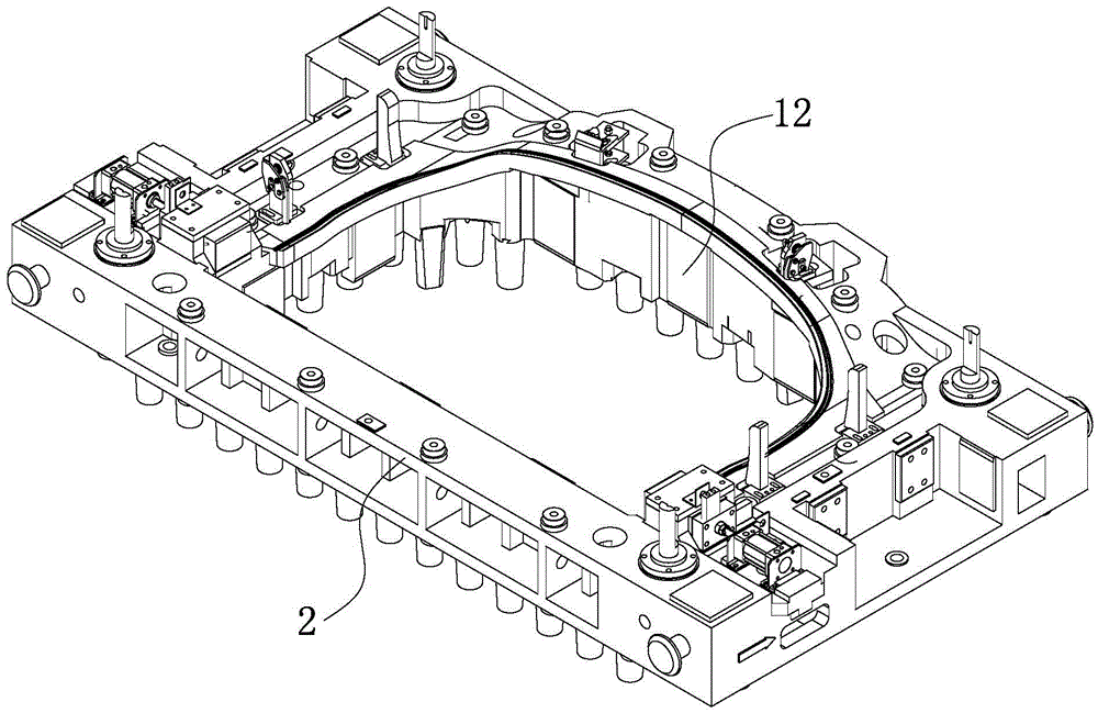 Die structure and drawing method