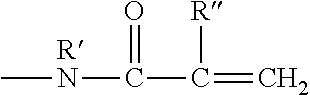 Polymerizable polydimethylsiloxane-polyoxyalkylene block copolymers