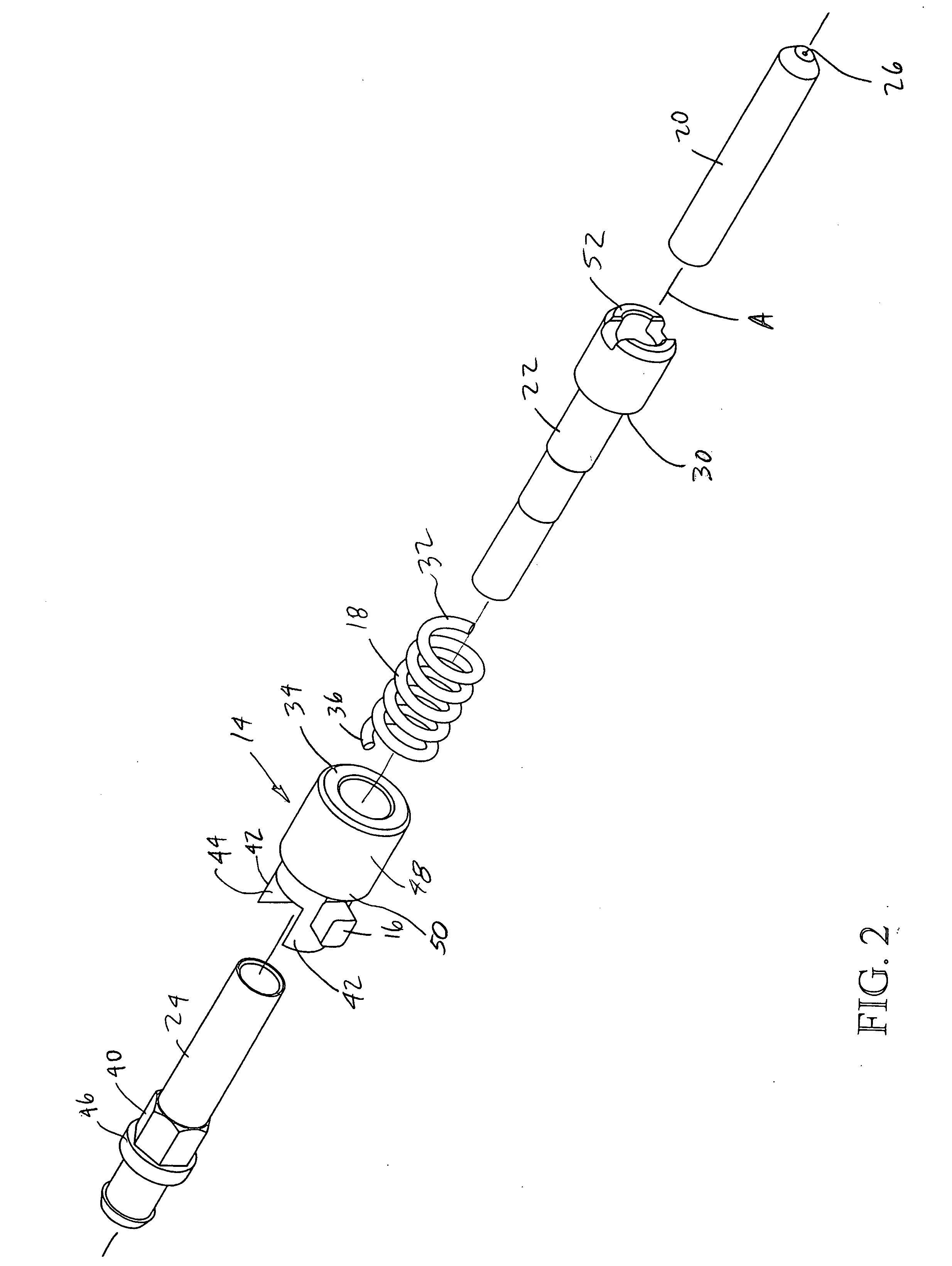 Optical fiber terminus assembly