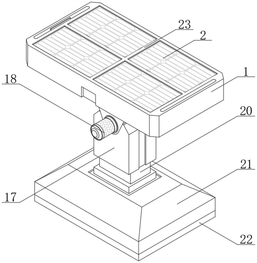 Solar power generation equipment capable of freely adjusting solar panel