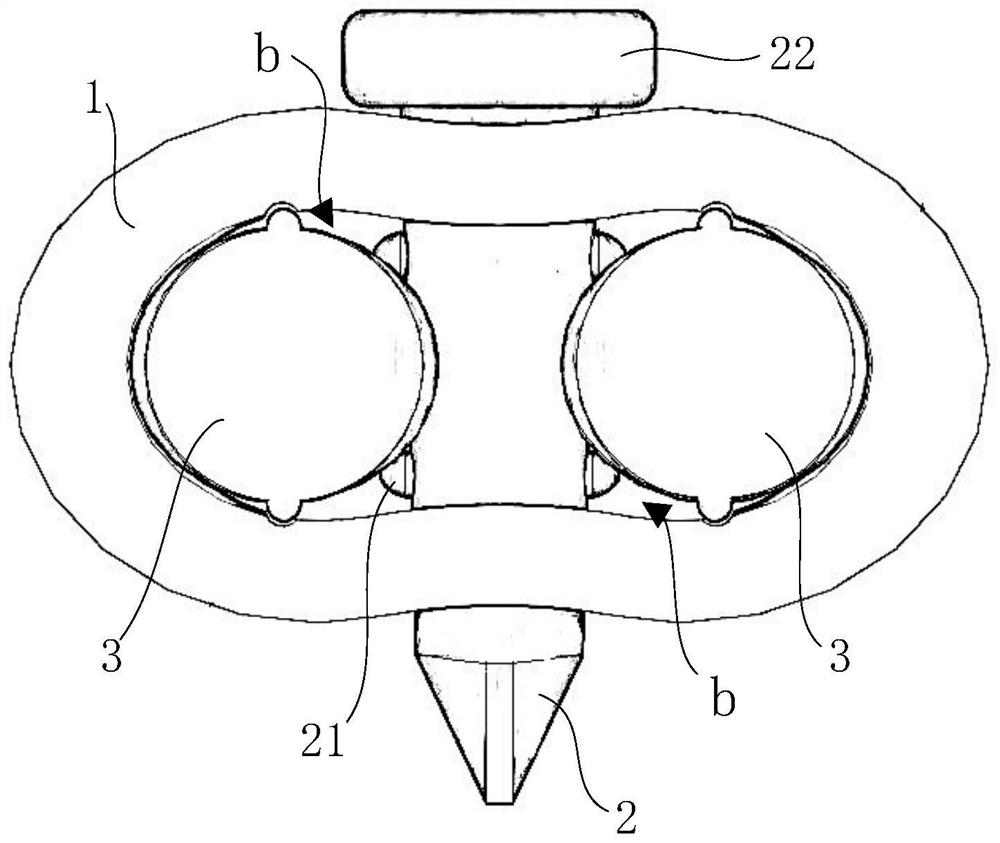 Steel bar staggered connecting device and connecting method thereof