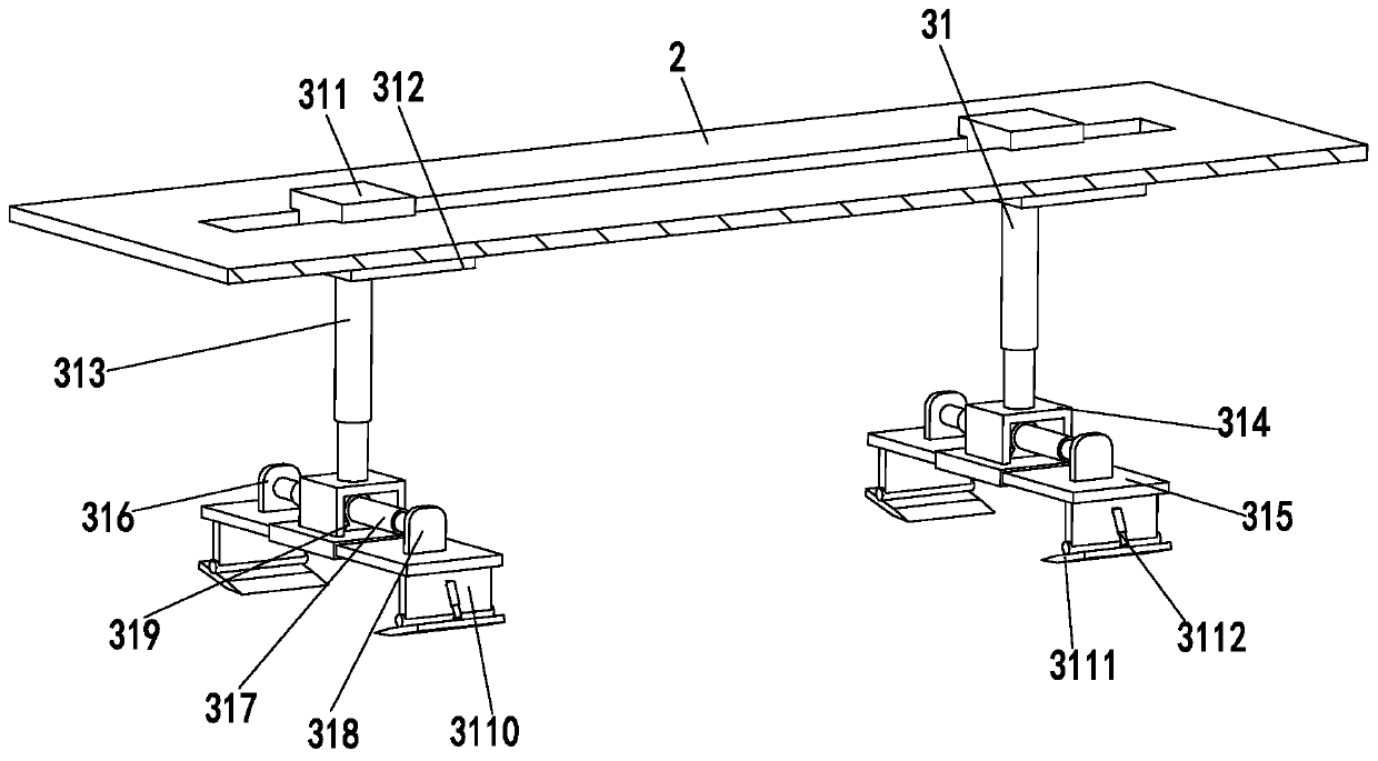 An environmentally friendly power component laying machine