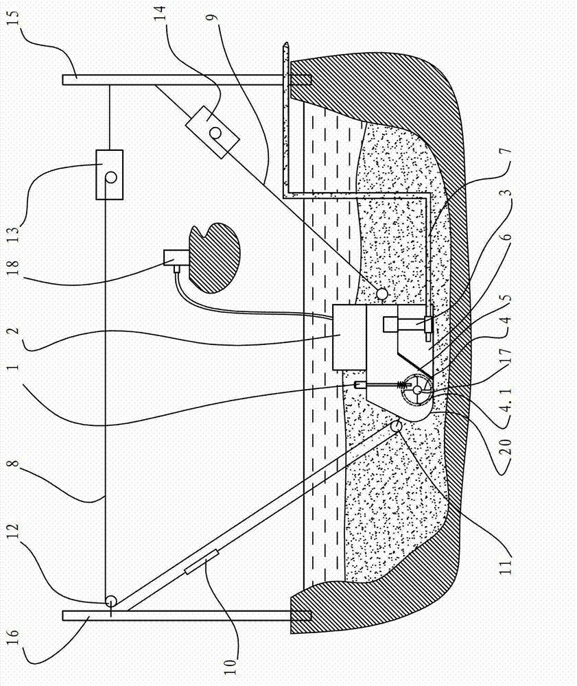 Underwater silt remover, underwater silt removing device comprising the same and operation method thereof