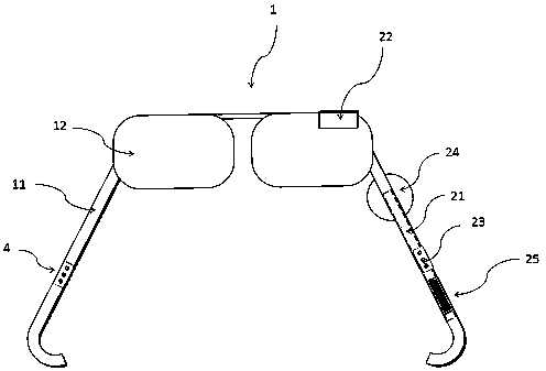 Intelligent auxiliary device and application method thereof