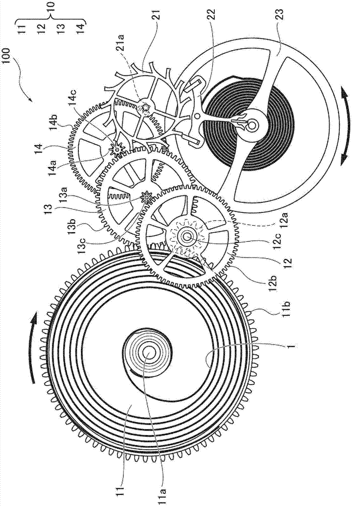 Movement for mechanical timepiece