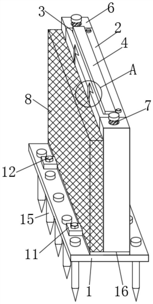 Isolation device for water pollution prevention and control equipment