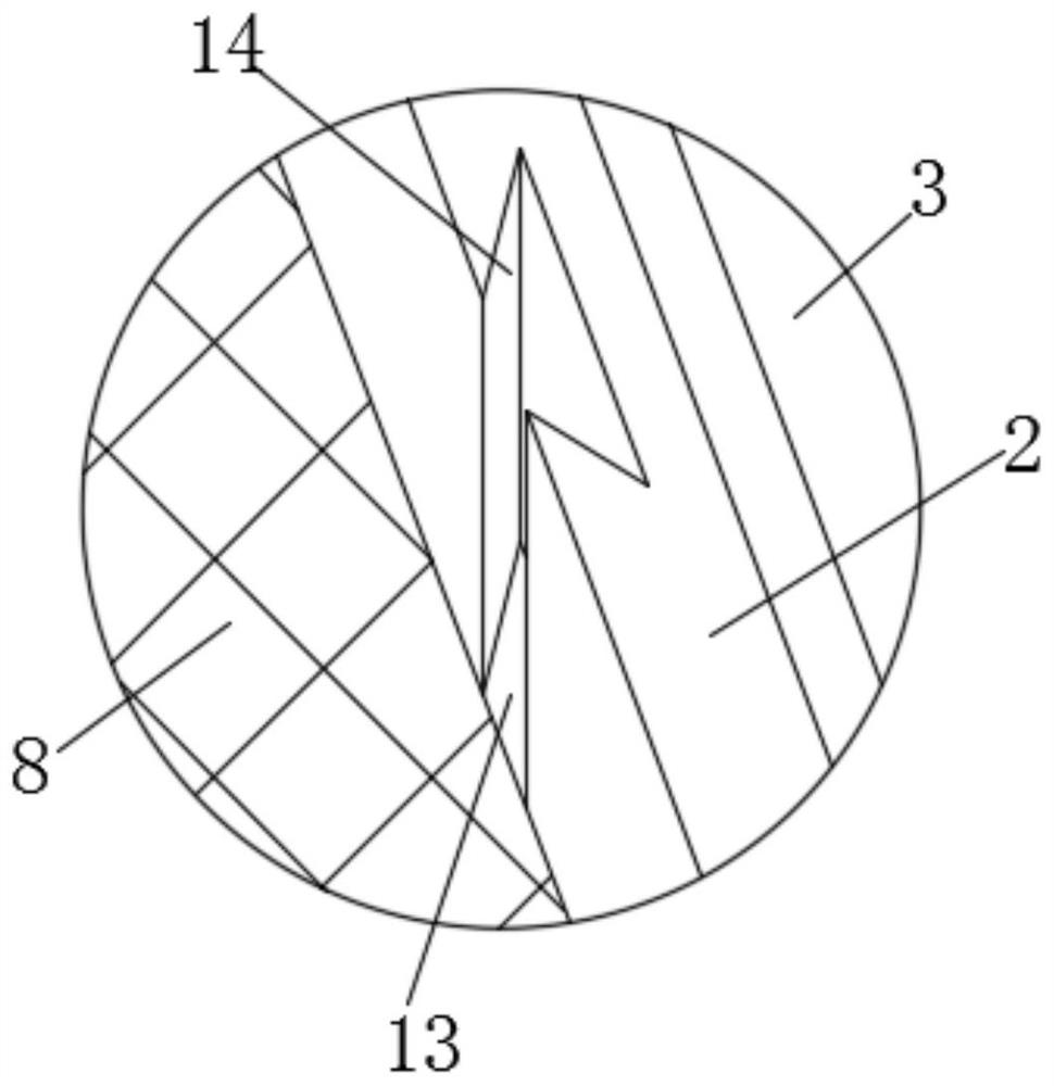 Isolation device for water pollution prevention and control equipment