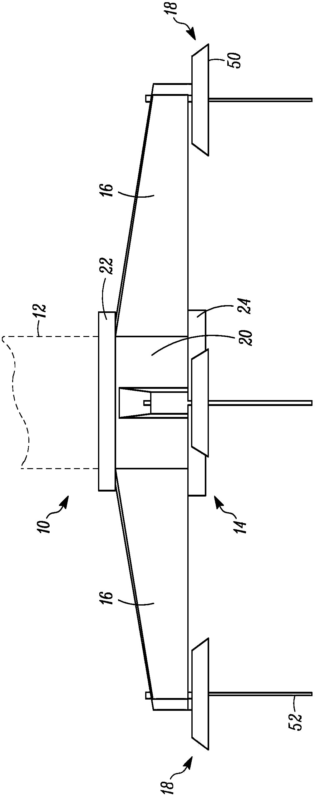 Beam and pile anchor foundation for towers