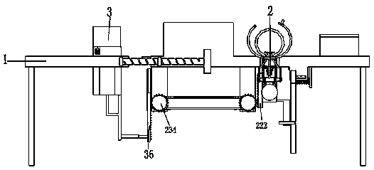 Horizontal type limb tissue numb rehabilitation circulating therapeutic instrument