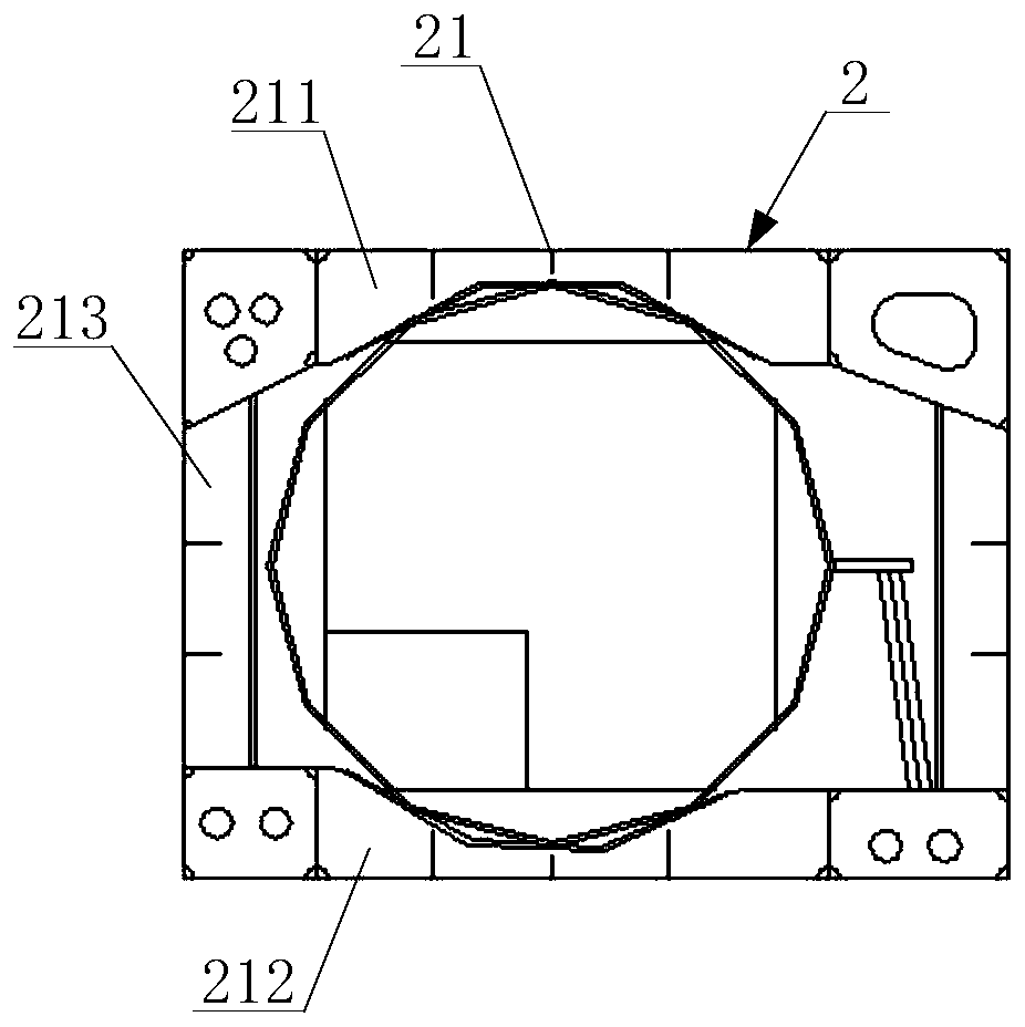 Structure for stabilizing cabin units