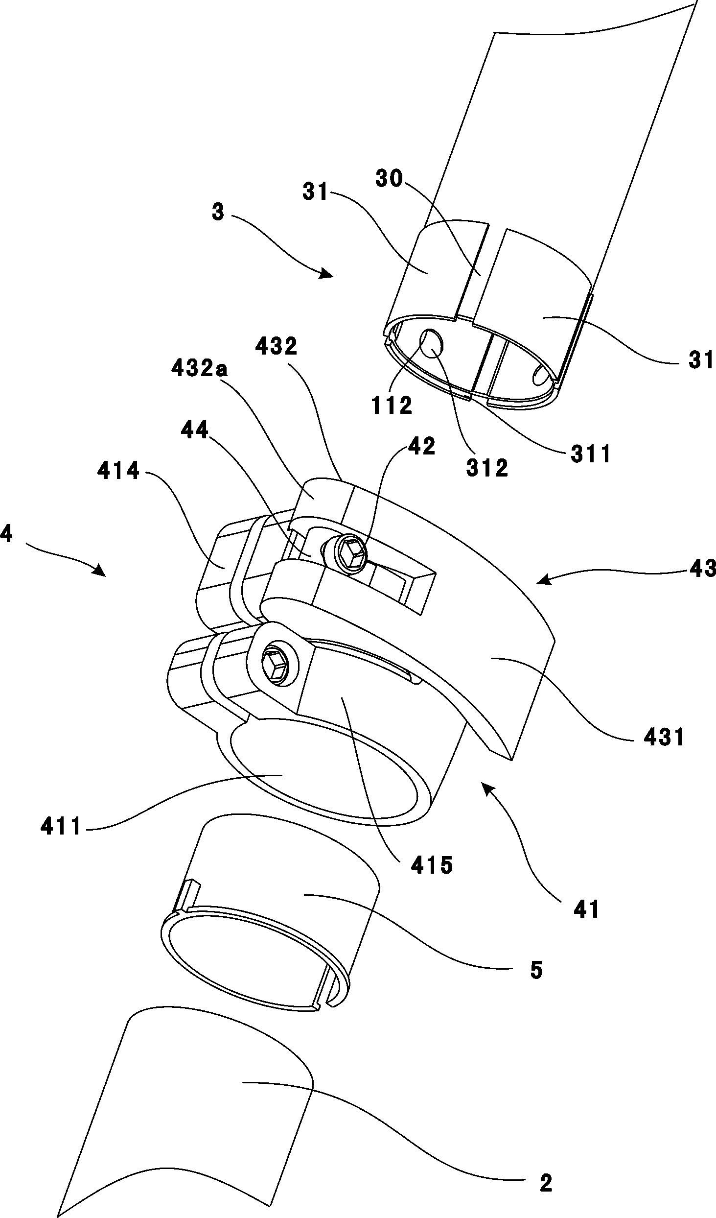 Lifting rod and illuminating lamp