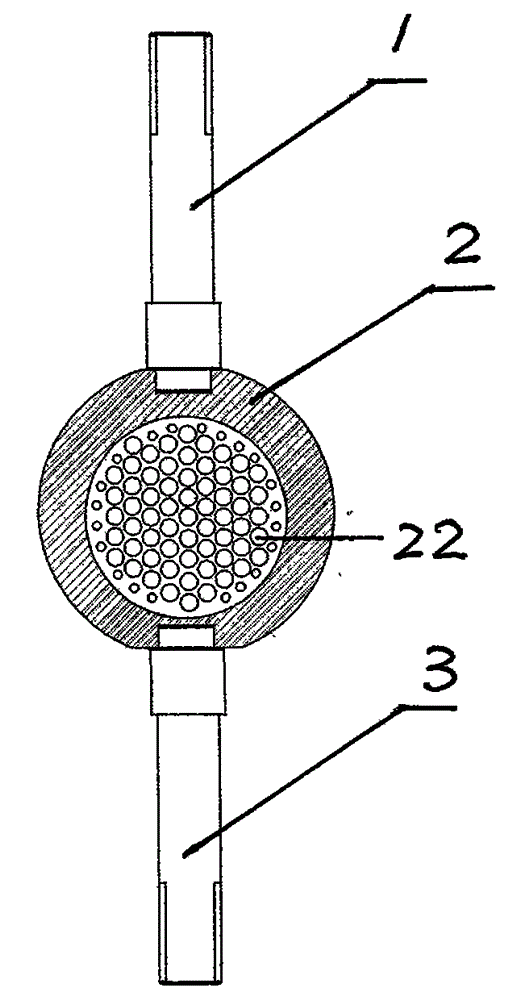 Noise-reducing and water-hammer-effect-reducing long-handle welding type valve ball and ball valve manufactured by valve ball