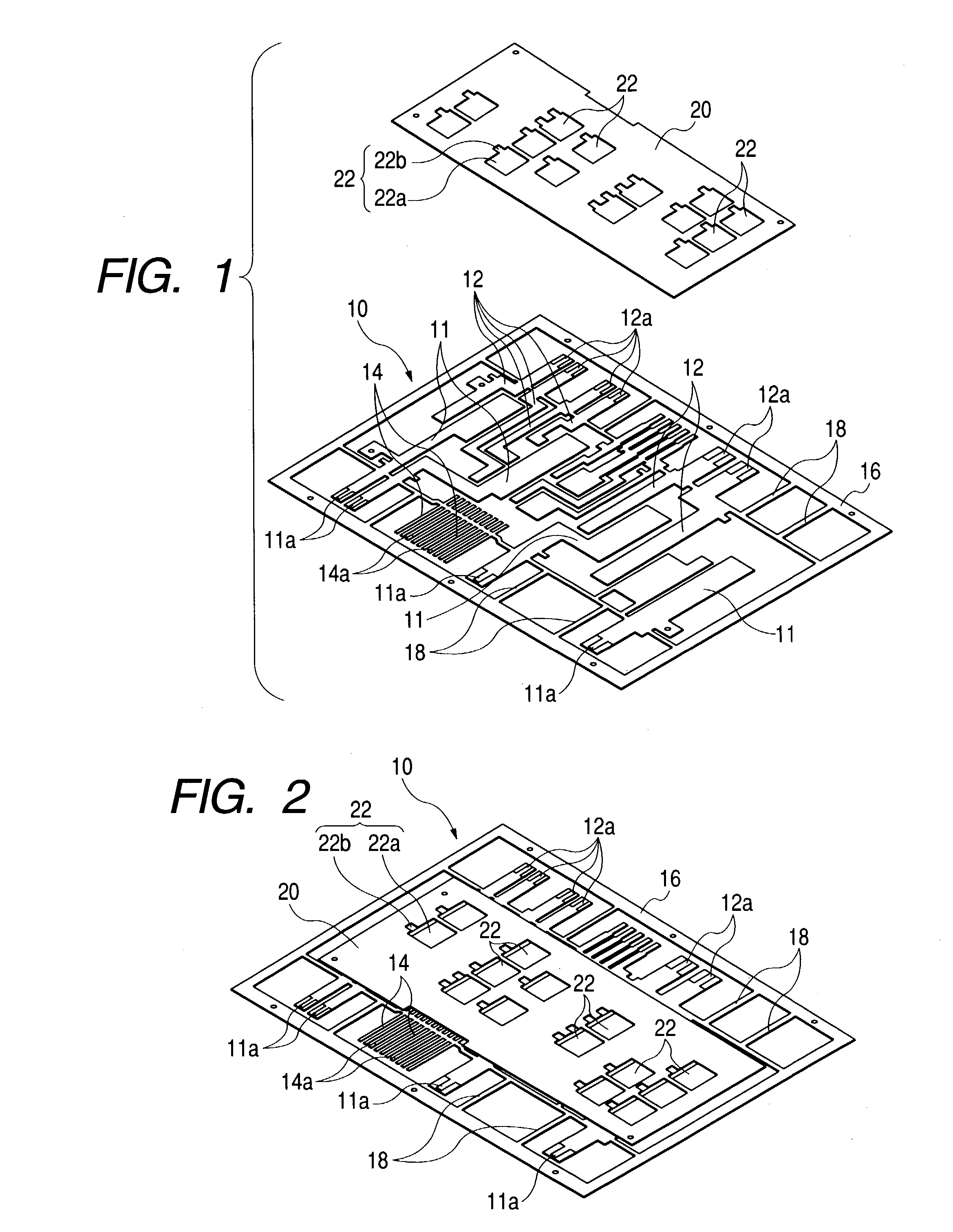 Circuit-constituting unit and method of producing the same
