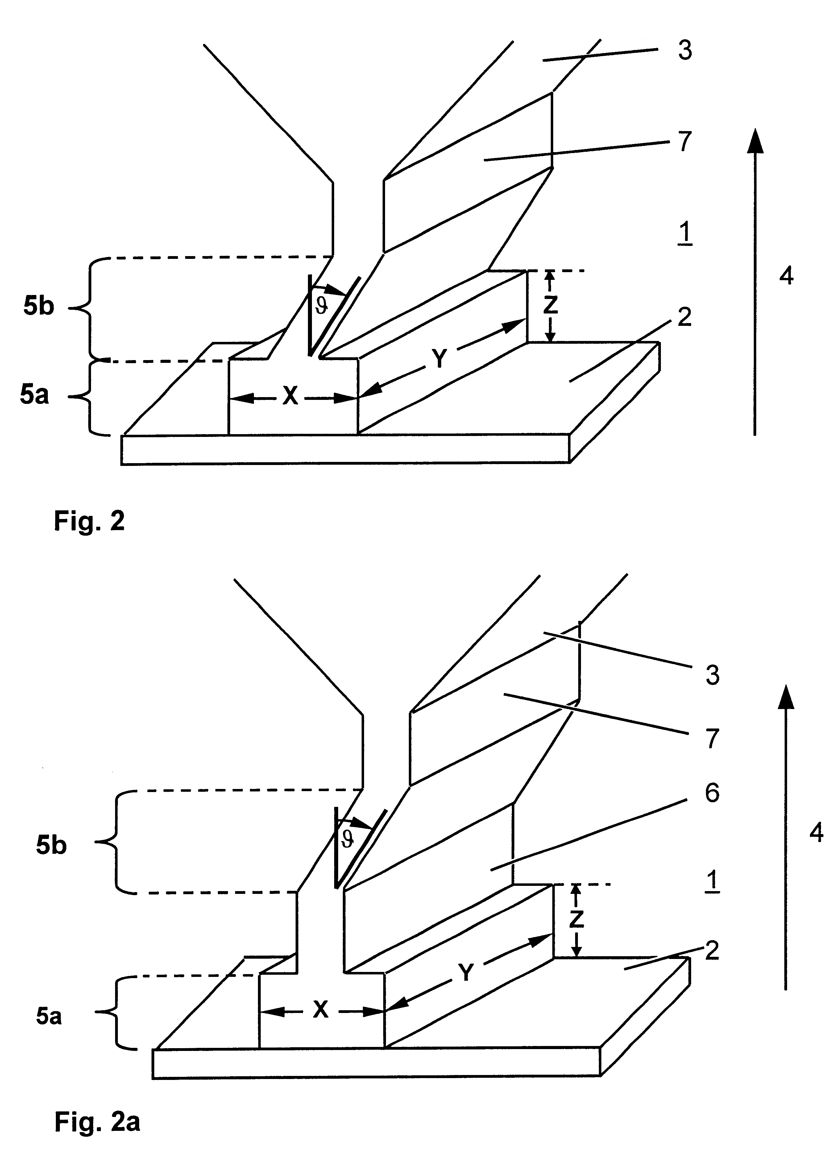 Method for manufacture of a directionally solidified columnar grained article