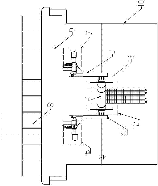 Bidirectional forced vibration experimental apparatus for FISHFARM buoy segment model under action of inclined uniform flow