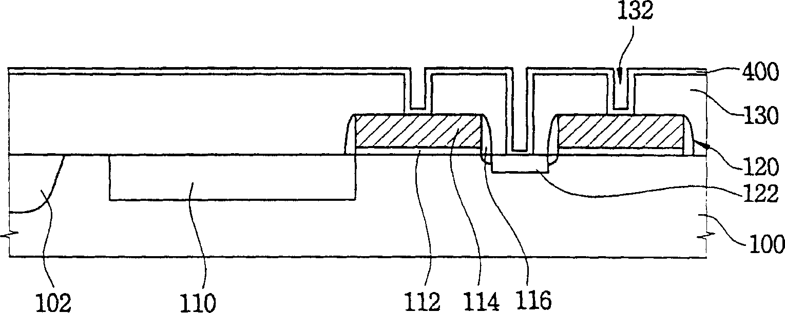 Structure of complementary metal oxide semiconductor image sensor and its manufacturing method