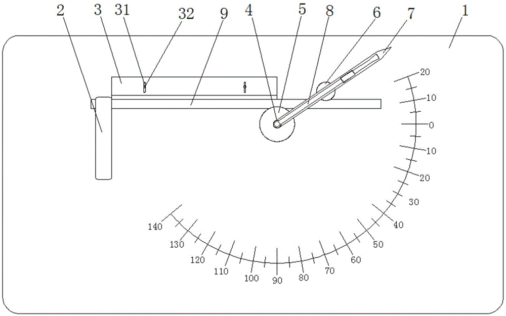 Cable deflection testing device and testing method thereof