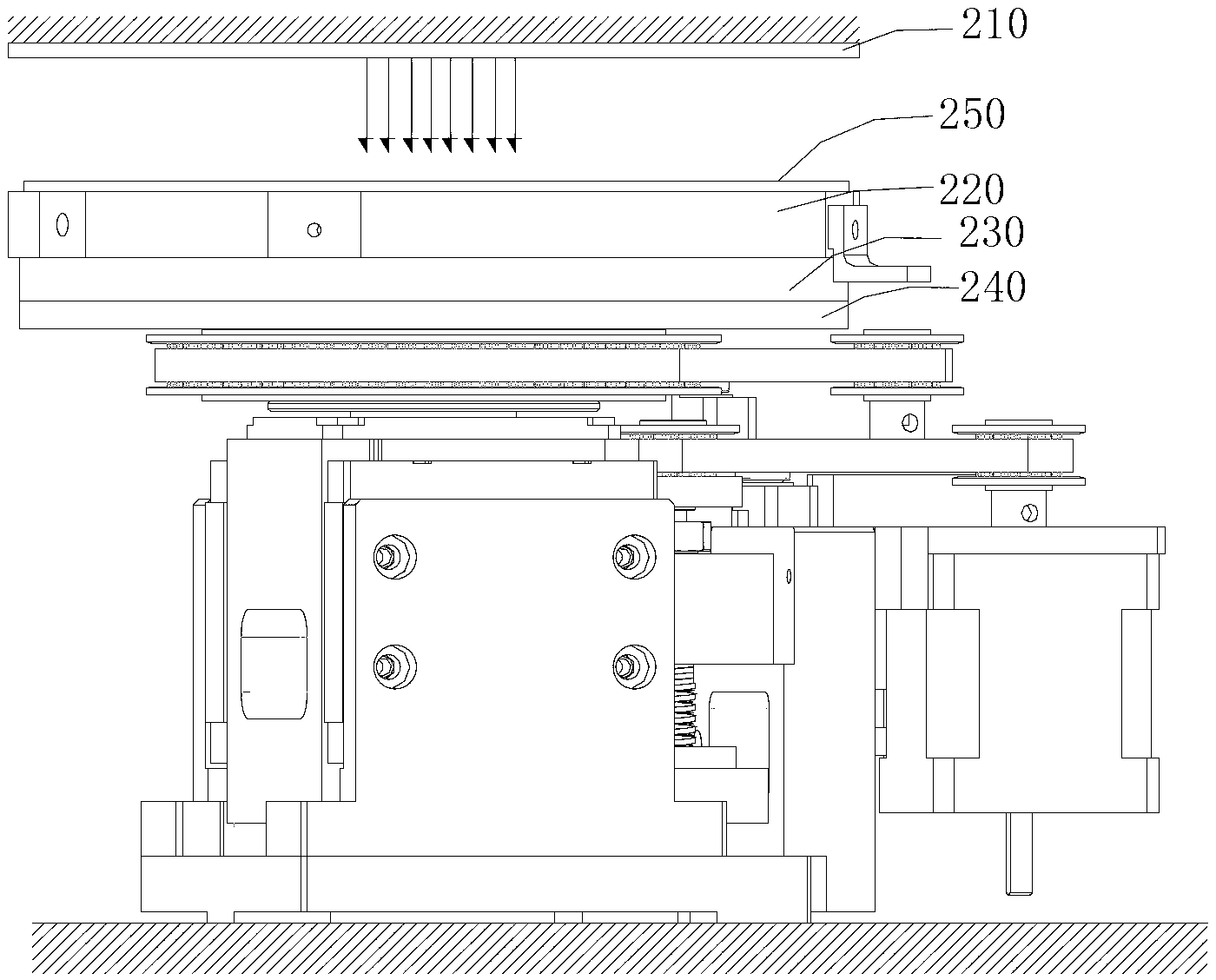 Wafer testing device