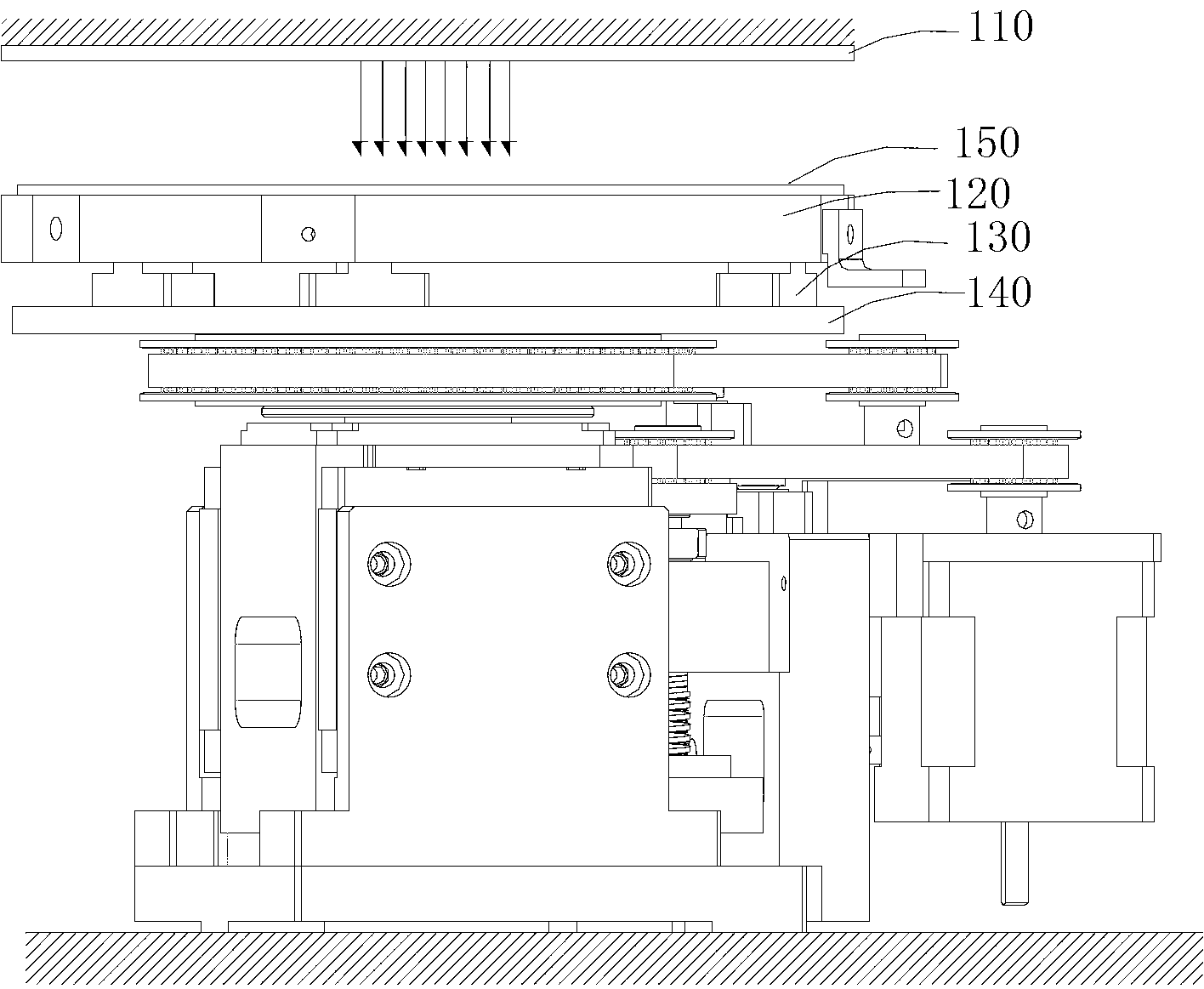 Wafer testing device